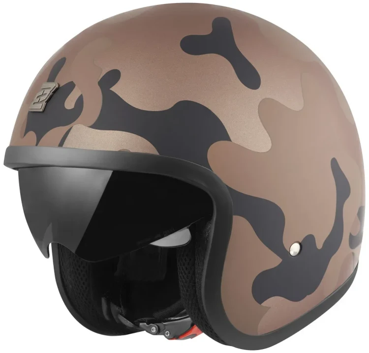 Мотошлем открытый Bogotto V537 Camo