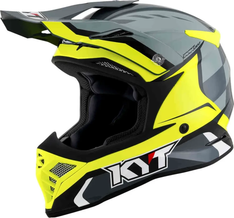 Мотошлем для мотокросса и эндуро KYT Skyhawk Glowing