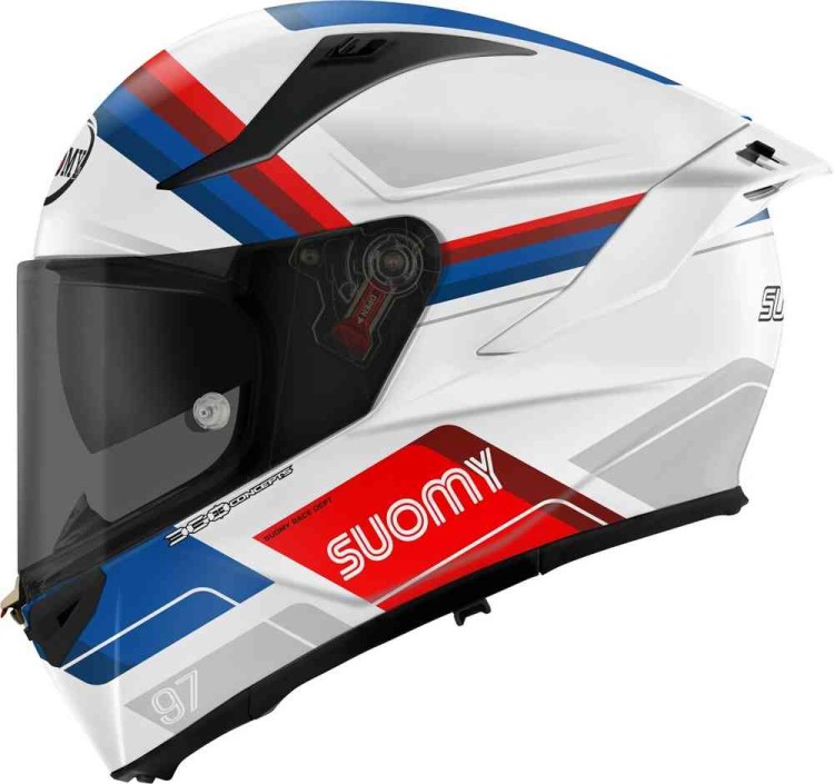 Мотошлем интеграл Suomy Speedstar 2 Vantage Белый/Синий K6V20002.2