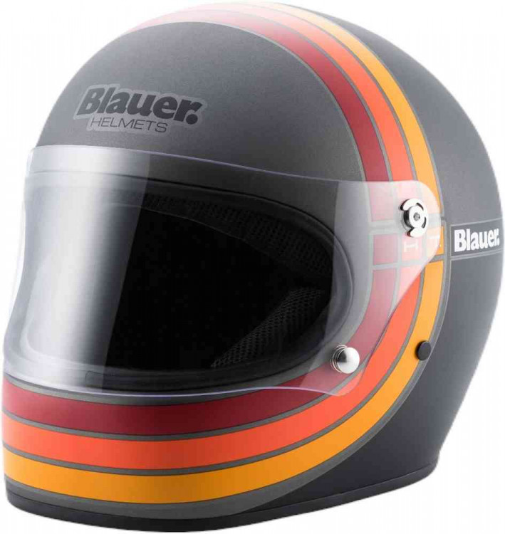 Мотошлем интеграл Blauer 80's 06 Титановый 12CBKHU01011-H00047-H80-S