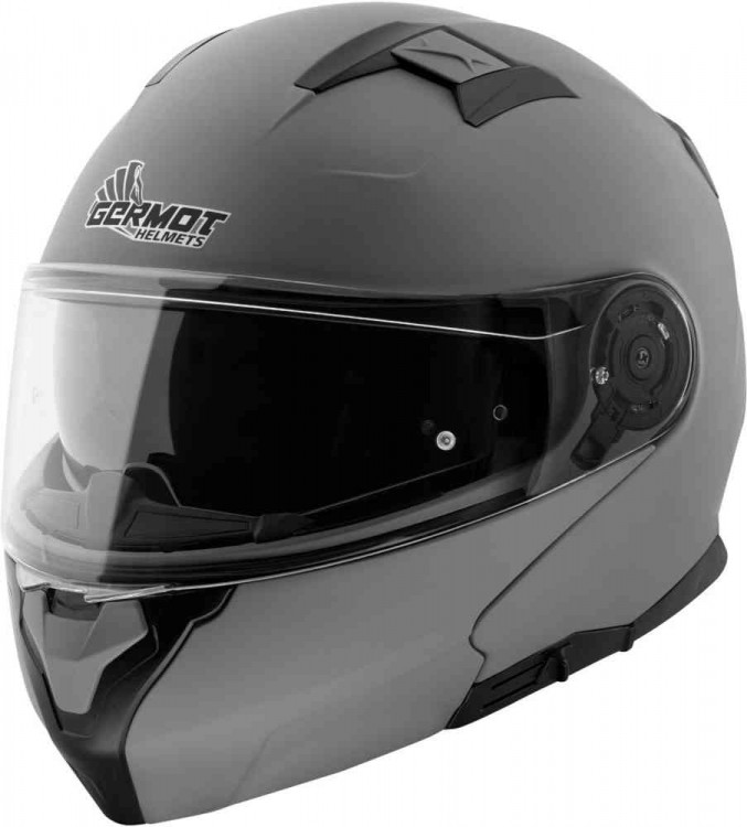 Мотошлем модуляр Germot GM 970 Матовый серый GM00097019-XS