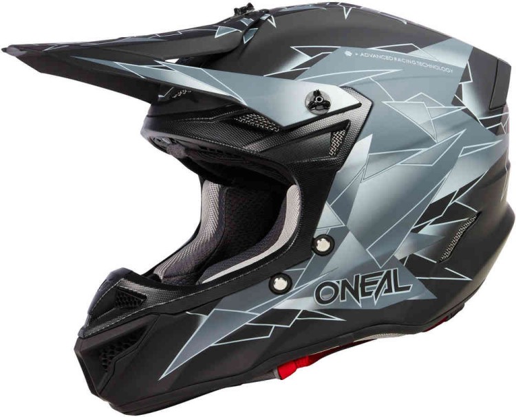 Мотошлем для мотокросса и эндуро Oneal 5Series Polyacrylite Surge