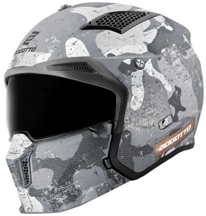 Мотошлем открытый Bogotto Radic Camo 22.06