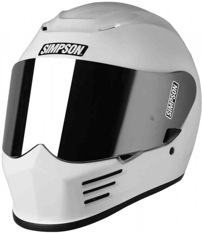 Мотошлем интеграл Simpson Speed 06 Белый 18620-XS-126