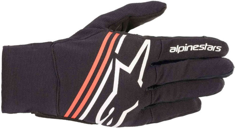 Мотоперчатки для города, спорта и туринга Alpinestars Reef Черный/Белый/Красный 3569020-1231-3XL
