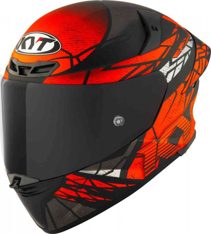 Мотошлем интеграл KYT TT-Revo Combustion Оранжевый Y6TR0037.2