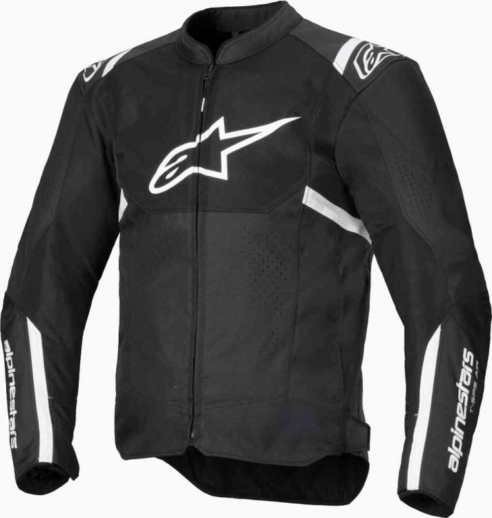 Мотокуртка текстильная мужская Alpinestars T-Sps Air V2 Черный/Белый 3301025-12-S