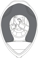 AGV K-6/K-6 S  18500045-619-XS