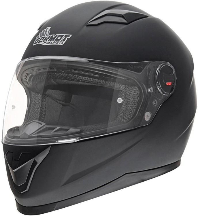 Мотошлем интеграл Germot GM 320 Черный матовый 00032010-S