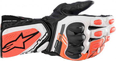 Мотоперчатки для города, спорта и туринга Alpinestars SP-8 V3 Черный/Красный/Белый 3558321-1231-XL
