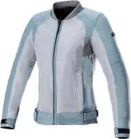 женская мотоэкипировка Alpinestars Eloise V2 Air Светло-серый/Зеленый 3318422-6011