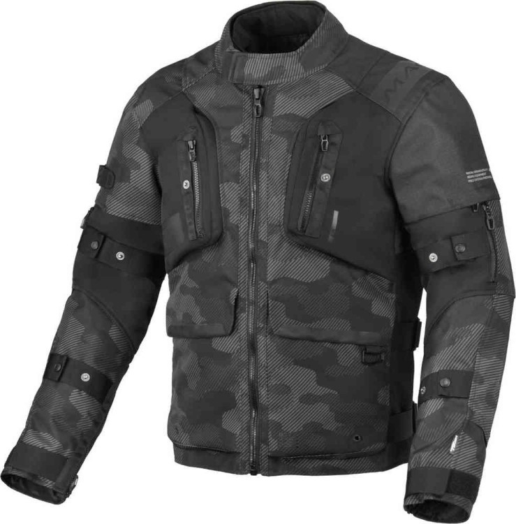 Мотокуртка текстильная мужская Macna Higera Camo