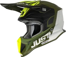 Мотошлем для мотокросса и эндуро Just1 J18 Pulsar Army Limited Edition MIPS