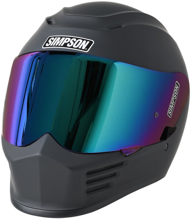 Мотошлем интеграл Simpson Speed 06 Черный матовый 18620-XS-102