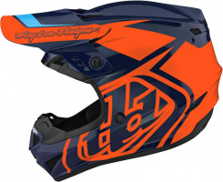 Мотошлем для мотокросса и эндуро Troy Lee Designs GP Overload Оранжевый/Синий 103252012