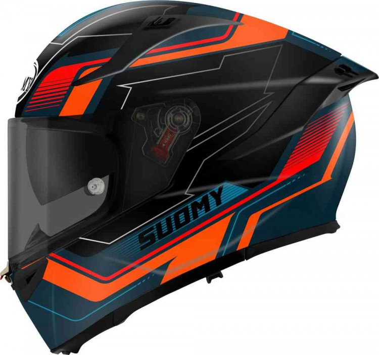 Мотошлем интеграл Suomy Speedstar 2 Visual Черный/Оранжевый K6V20006.2