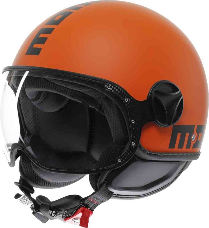Мотошлем открытый MOMO FGTR Classic Candy Матовый оранжевый 184A7001-018-XS