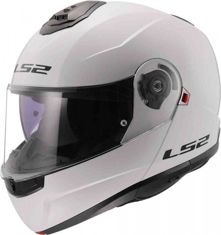 Мотошлем модуляр LS2 FF908 Strobe II Solid Белый 569081002L
