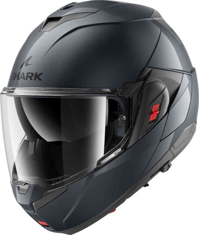 Мотошлем модуляр Shark Oxo Blank
