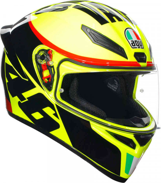 Мотошлем интеграл AGV K-1 S Grazie Vale  18394001-018-XS