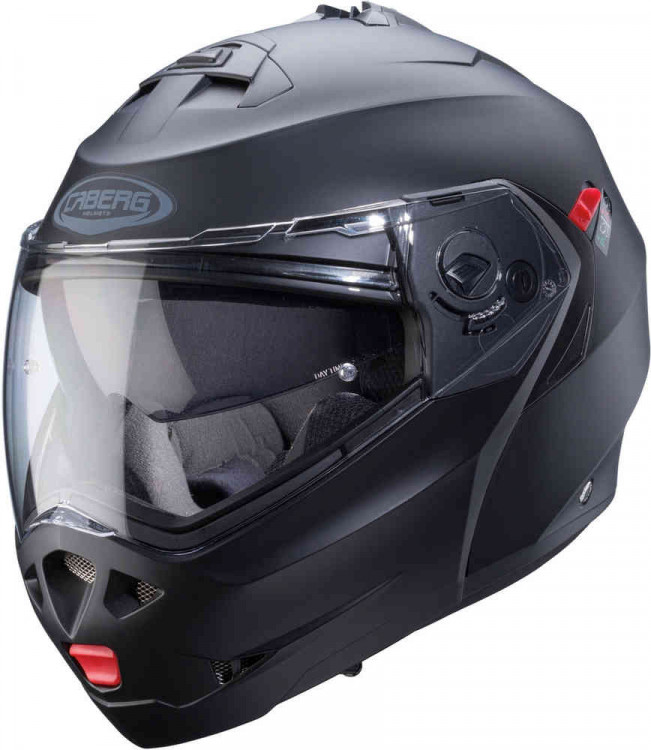 Мотошлем модуляр Caberg Duke X Черный матовый CA10086517-XS