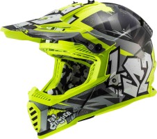 Мотошлем для мотокросса и эндуро LS2 MX437 Fast Evo Crusher