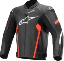 Мотокуртка кожаная мужская Alpinestars Faster V2