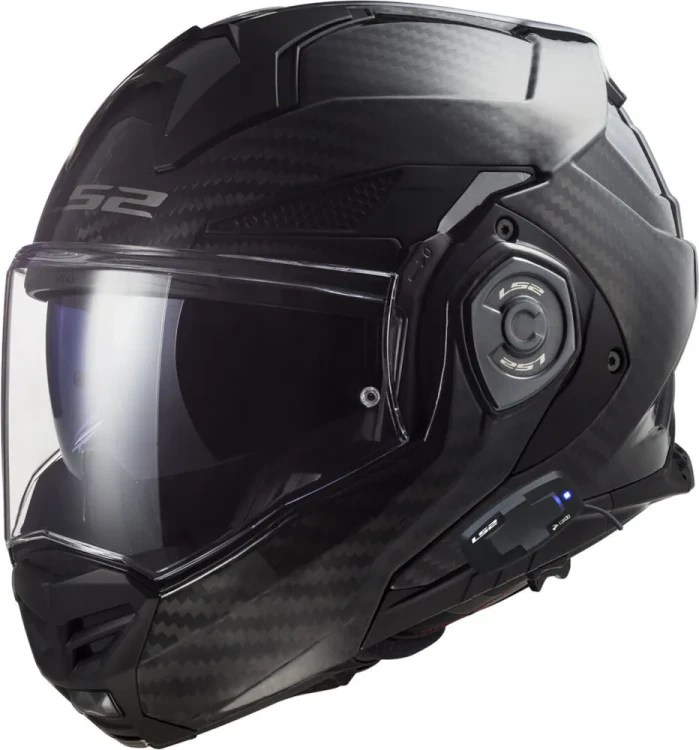 Мотошлем модуляр LS2 FF901 Advant X Carbon - LS2 Intercom 4X