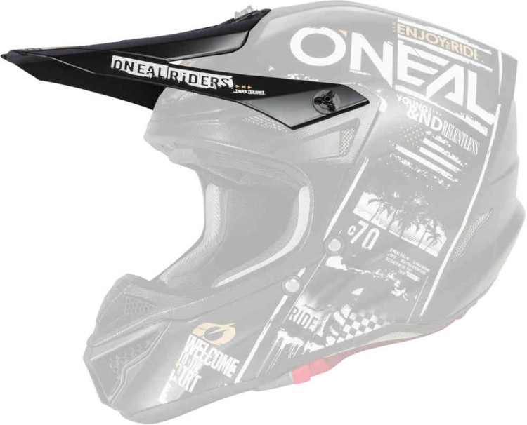 Oneal 5Series Polyacrylite Attack Черный/Белый 0628-170