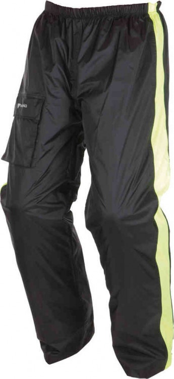 мотодождевик - штаны Modeka Ax-Dry Черный/Неоновый 081550-10-8XL