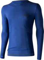термобелье - майка Lenz 6.0 Merino Crew Neck синий 293-35