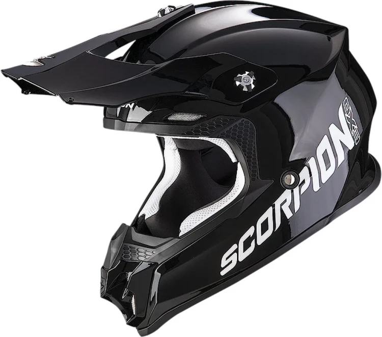 Мотошлем для мотокросса и эндуро Scorpion VX-16 Evo Air Solid