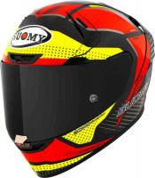 Мотошлем интеграл Suomy SR-GP Evo Airspeed Красный/Желтый K6S20021.2
