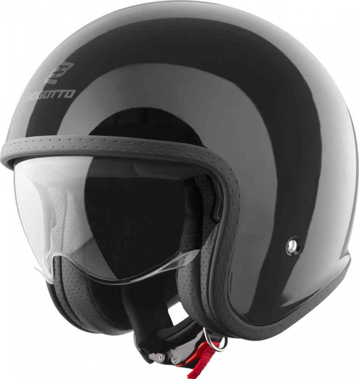 Мотошлем открытый Bogotto H589 Solid Черный BGT-05-MH-084-10-XS