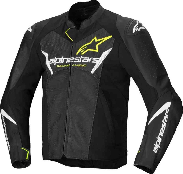 Мотокуртка кожаная мужская Alpinestars Faster V3 Airflow