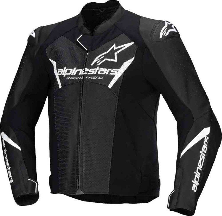 Мотокуртка кожаная мужская Alpinestars Faster V3 Airflow