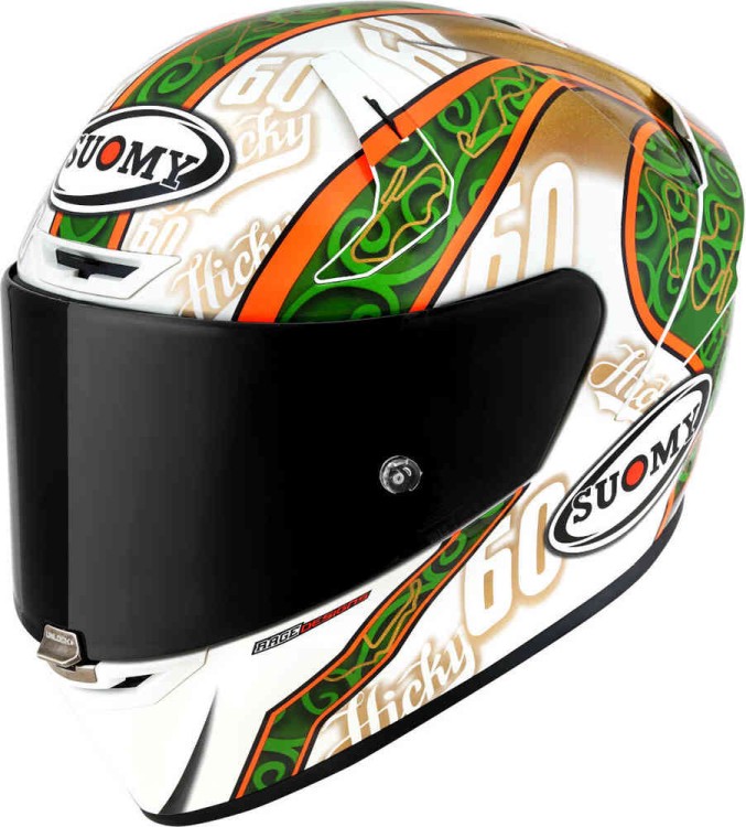 Мотошлем интеграл Suomy SR-GP Hickman Replica