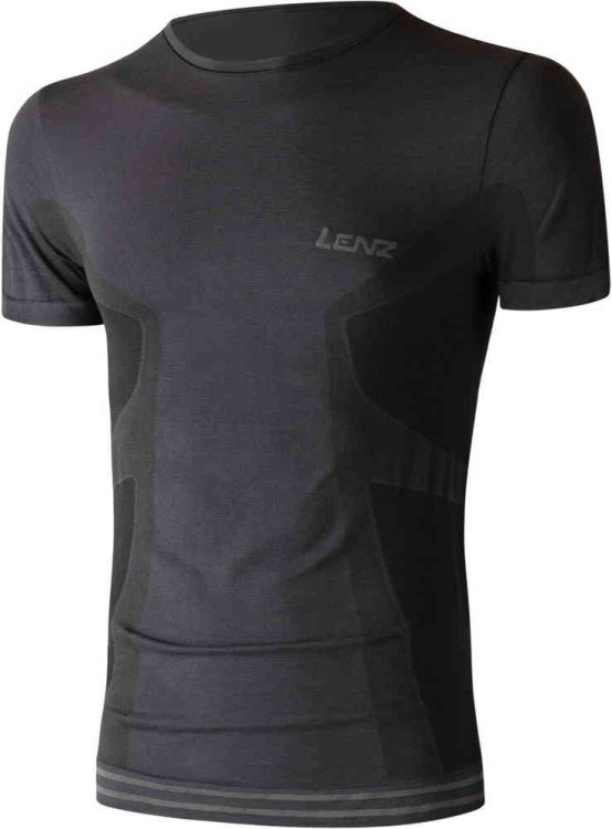 термобелье - майка Lenz 6.0 Merino Round Neck чёрный 295-13