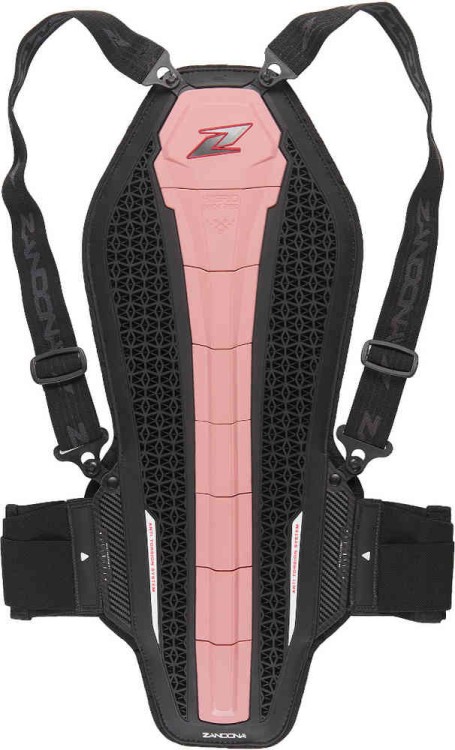 Мотозащита Zandona Hybrid Back Pro X8 розовый 1308PKBK