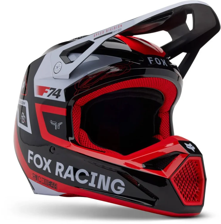 Мотошлем для мотокросса и эндуро FOX V1 Race Spec MIPS