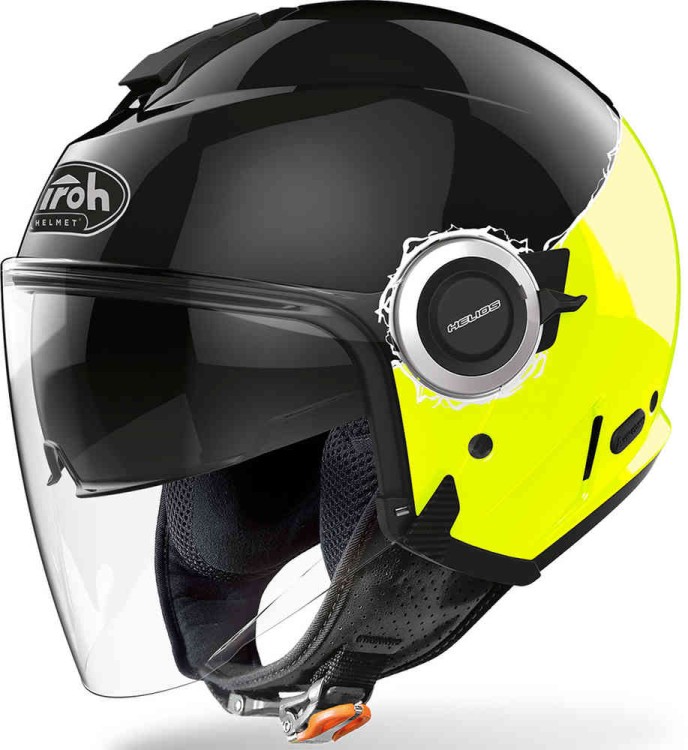 Мотошлем открытый Airoh Helios Fluo