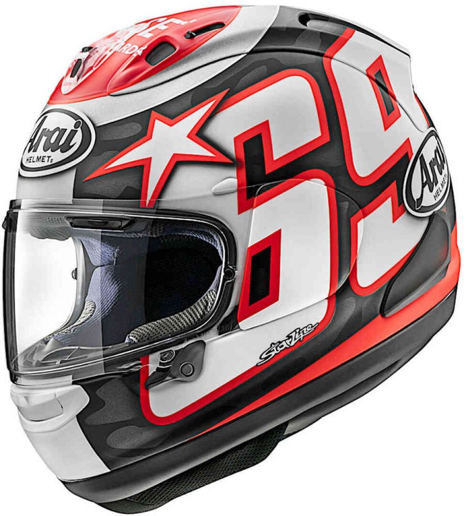 Мотошлем интеграл Arai RX-7V Evo Nicky Reset