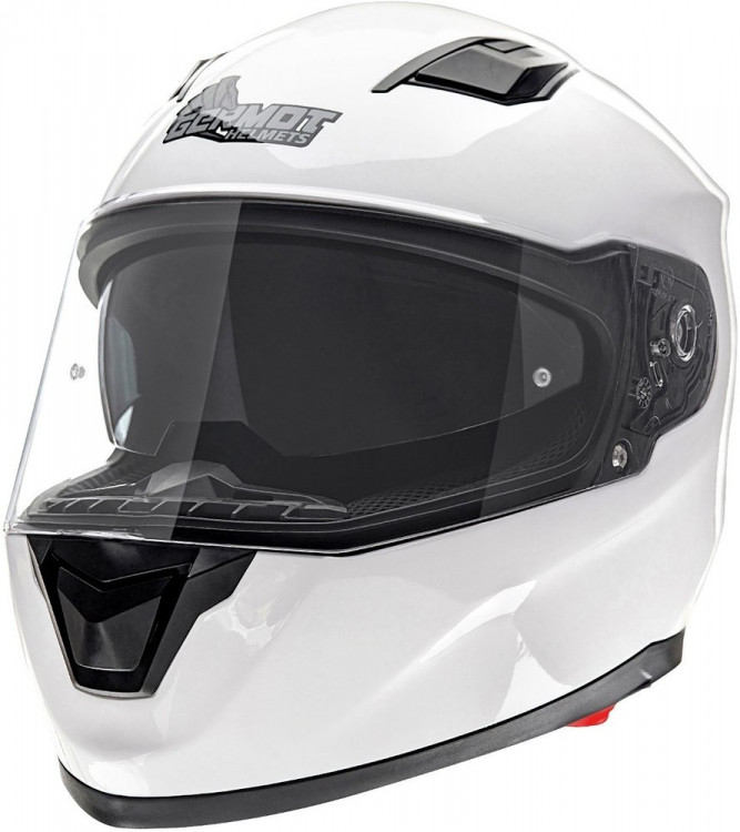 Мотошлем интеграл Germot GM 330 Белый 00033002-XS