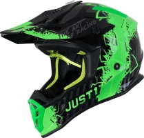 Мотоэкипировка для мотокросса и эндуро Just1 J38 Mask Зеленый/Черный 606332014500306