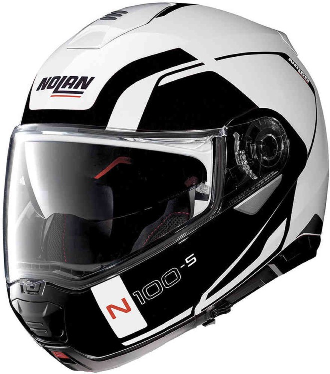 Мотошлем модуляр Nolan N100-5 Consistency N-Com