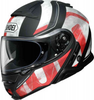 Мотошлем модуляр женский Shoei Neotec 2 Jaunt Черный/Белый/Красный 12 06 113 1