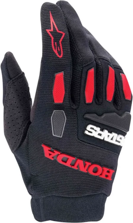 Мотоперчатки для мотокросса и эндуро Alpinestars Honda Full Bore