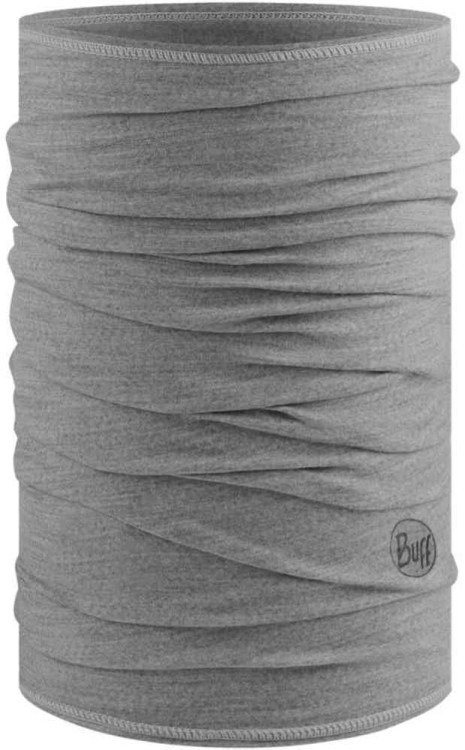 термобелье Buff Merino Lightweight Solid Серый BU25001002