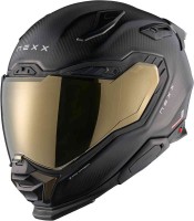 Мотошлем интеграл Nexx X.WST 3 Zero Pro Carbon карбоновый матовый черный-золотой