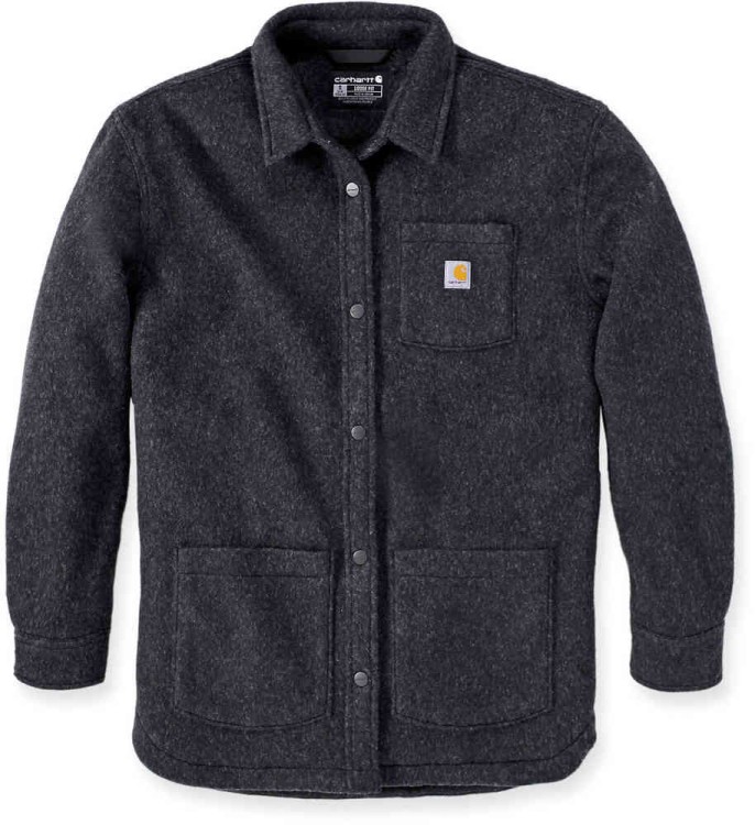 Куртка женская Carhartt Lose Fit Fleece чёрный 105988-013-S005